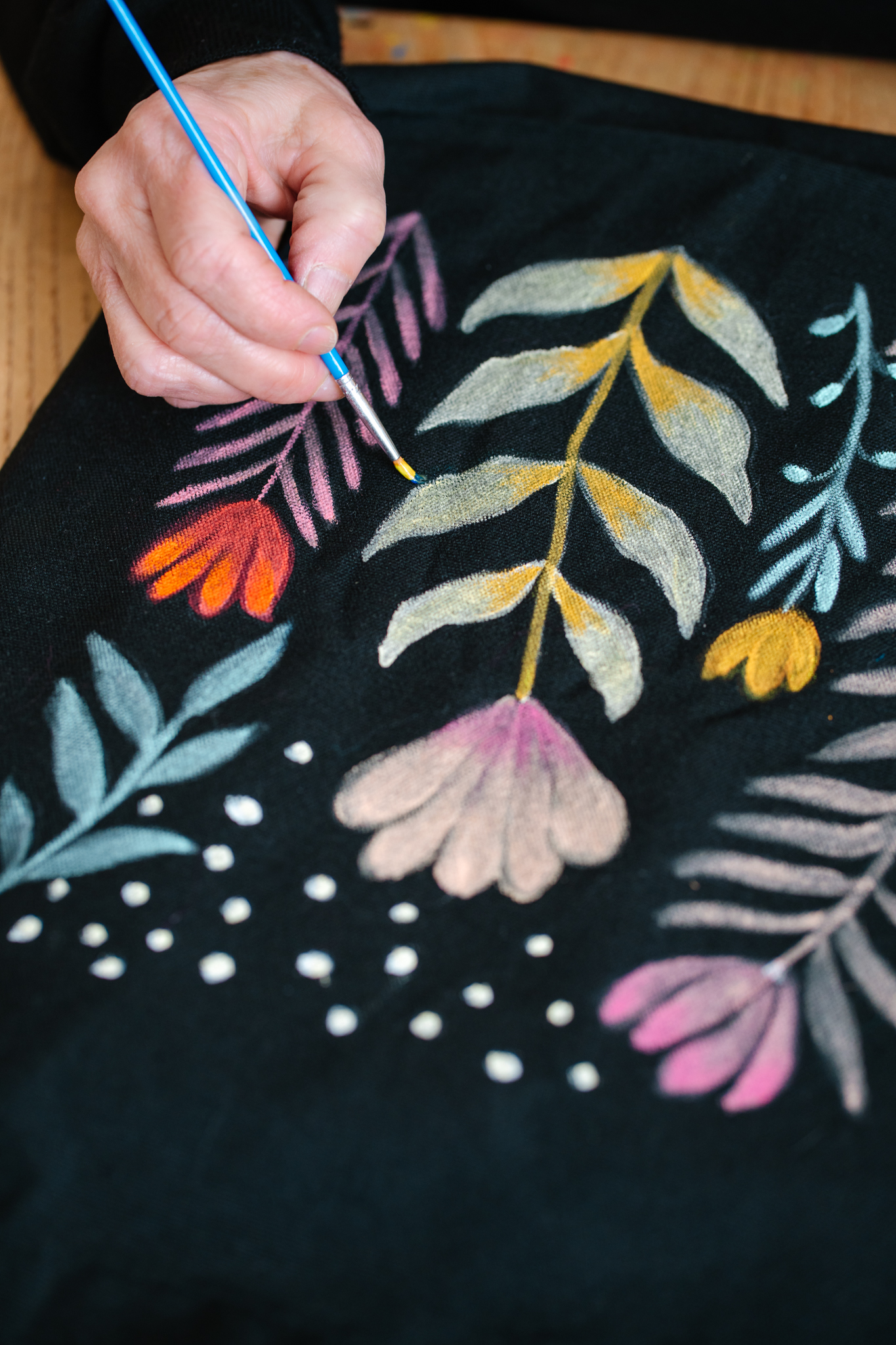 Forfait peinture sur sac